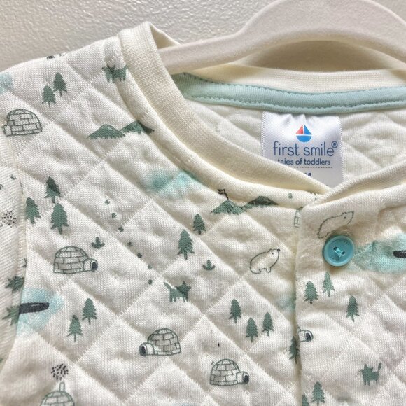 Quilted Baby Matching Set - Woodland - Picture 6 of 8